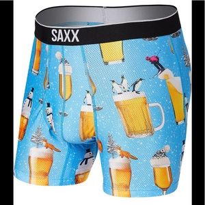 SAXX Ballpark Pouch Volt Boxer Brief.